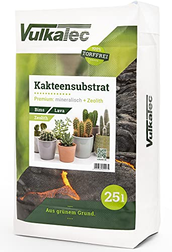 Vulkatec Kakteenerde Premium 1-5 mm 25 Liter