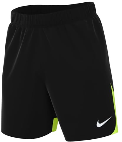 NIKE DH9236-010 M NK DF ACDPR Short K Pants Hombre Black/Volt/White Tamaño L