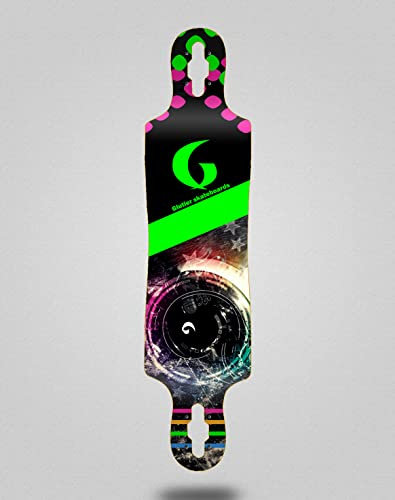 Glutier Skate Skateboard Longboard Deck 40x9 Drop Piñeiro