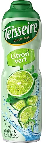 Sciroppo di Lime Teisseire per Bevanda Rinfrescante, Cocktail, Bottiglia da 60 cl