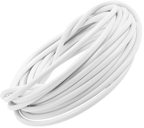 MAGICLULU Kit Cavi Metallici per Tende Kit Cavi Metallici Fai da Te Luci per Ringhiere di Sospensione per Tende in Plastica e Acciaio