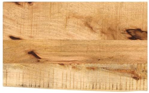ShGaxin Tablero de Mesa Borde Natural Madera Maciza Mango 40x30x2,5 cm, Tableros para Escritorios, Tableros para Mesas De Comedor - 370330
