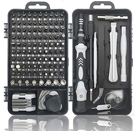 Pardarsey 115 in 1 Precision Screwdriver Set Repair Tools Kit with Magnetic Driver Kit,Electronics Precision Screwdriver Set with Portable Bag for Repair Computer, Cell Phone, PC, Daily Devices.