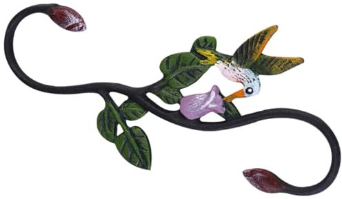 Sosoport Crochet Pour Plante Suspendue Cintre Pour Jardinière Extérieure Crochet Robuste Pour Pot De Fleurs Ou Mangeoire à Oiseaux