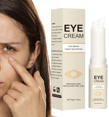 Sotto crema per gli occhi – Penna per la cura contro le occhiaie, balsamo rassodante idratante per donne e uomini contro le occhiaie