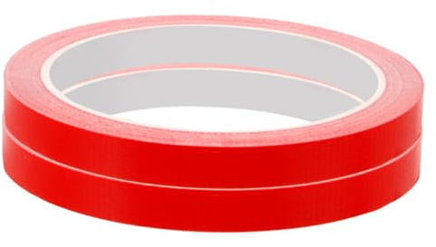 Abaodam Table Tennis Racket Edge Tape 10m Red 1.2cm Wide Paddle Tape Protective Buffer Strip Sports Accessory for Ping Pong Racket Edge Guard