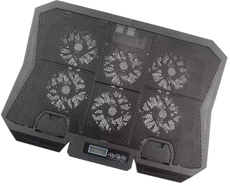 Gatuida Base Raffreddamento per Laptop con Ventole Silenziose Supporto Stabile e Portatile per Notebook Desktop