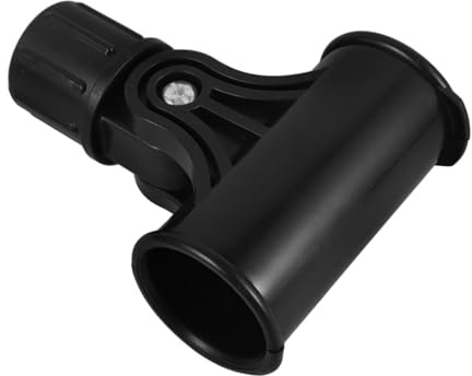 SHINEOFI Support de Parasol de Jardin Noir avec Rotation Accessoire de Fixation pour Parapluie Extérieur Compatible avec Différents Types de Parasols de Terrasse