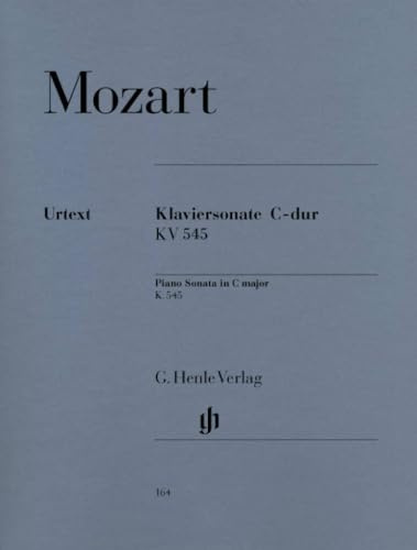 Klaviersonate C-dur KV 545 (Facile): Instrumentation: Piano solo (G. Henle Urtext-Ausgabe)
