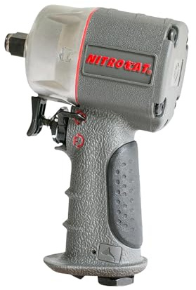 AIRCAT Pneumatic Tools 1076-XL 3/8-Inch NITROCAT Composite Compact Impact Wrench : Low Weight Power Impact Wrench : Tool for Automotive Improvement & Maintenance