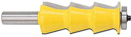 1/2 '' Shank Louvre Shutter Style Router Bit Taglierina Legno Adatto per Legno Conifero/Legno