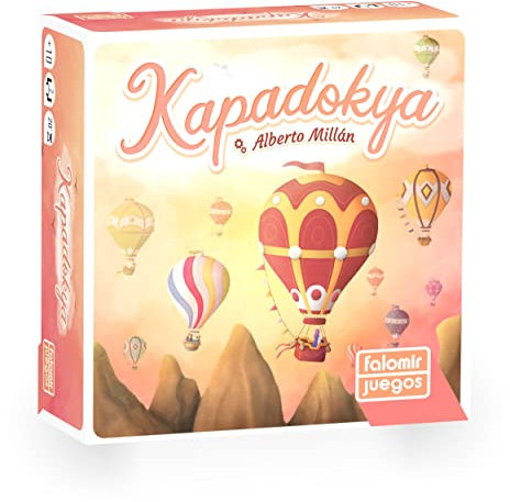 Falomir - Juego de Estrategia Kapadokya | para 2 Jugadores | Diseñado por Alberto Millán | Explora Nuestra Gama de Productos, Multicolor, Plástico