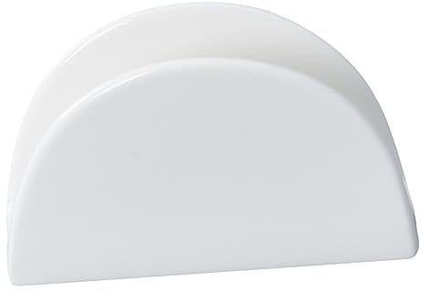 Ciieeo Porte-Serviettes Argenté Porte-Serviettes Gris pour Plateau À Serviettes Blanc Au Design Moderne
