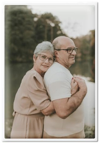 Bethel Personalisierter Gedenkstein für den Garten – benutzerdefinierte Hochtemperatur-Keramik-Fototafel, wasserdicht und lichtbeständig für Gräber, Haustiere, im Innen- oder Außenbereich