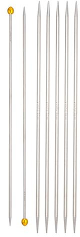 Limtula Aguja Punto Doble Acero Inoxidable Aguja Tejido Acero Inoxidable Acero Inoxidable