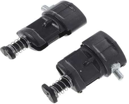 DIKACA 2 Pezzi Clip Bloccaggio Maniglia Valigia in Metallo Resistente Ricambio Telescopico per Asta Trolley Accessori Riparazione Valigie per Fissaggio Sicuro e