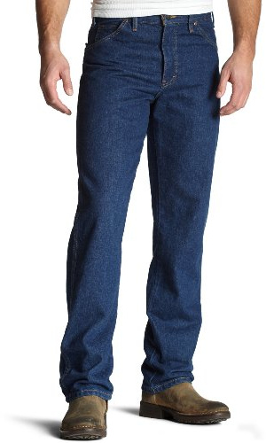 Dickies mens Regular-fit Five-pocket jeans, Indigo Blue, 34W x 32L US