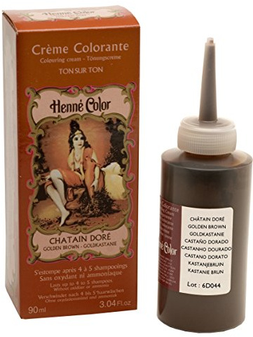 Henné Color Goldenbrown (Goldkastanie) Henna-Tönungscreme