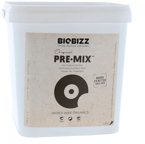 BIOBIZZ Engrais sec PRE.MIX 5 litres - FERTILISATEUR FERTILIZER-PRE-MIX