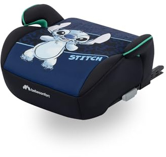 Bebeconfort Disney Manga i-Fix Siège Rehausseur ISOFIX, Siège Auto Stitch Pour 6 - 12 Ans, Garçons Et Filles, 22-36 kg, 128-150 cm, Transportable, Confortable, Compact, Léger, Authentic Stitch