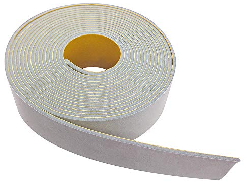 Easy-Shadow - 3 Meter Original Velux Schaumdichtung Breite 54 mm für Lüftungsklappe / Daueröffnungsklappe von Holz-Dachfenster - Hochwertige Schaumstoffdichtung Lüftungsschaumstoff 54mm Breite selbstklebend für Holzfenster Fenster Dichtung Dachfensterdichtung Meterware