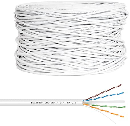 Vultech sc13502-305 305m Cat6°F/UTP (FTP) Gris - (305m Cat6°F/UTP cable de red (FTP), gris)