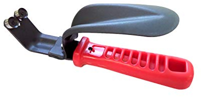 SBAVATORE PROFESSIONALE PER LAMIERE COMPLETO DI PROTEZIONE - SBAVATURA CONTEMPORANEA DI ENTRAMBI I BORDI