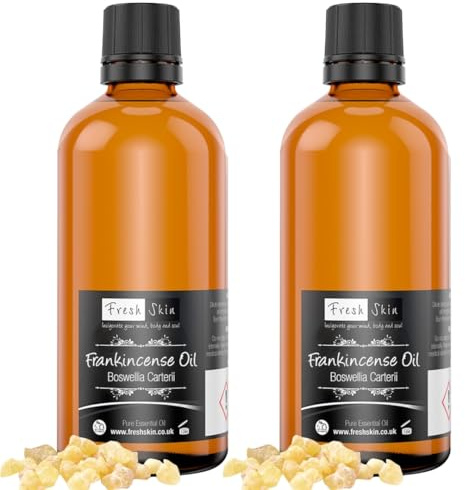 Freshskin Beauty LTD | Frankincense Essential Oil (Boswellia Carterii) - 200ml (2 x 100ml) - 100% Pure & Natural Essential Oils