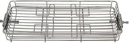 Barbecue Grill Panier Gril UN BARBECUE Brochettes Four Faites pivoter la cage Rôti de crevette de la crevette de viande Tableau de cuisson de cuisson de cuisson Panier à Rôtir ( Color : Small )