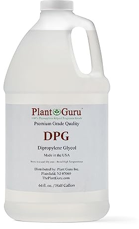 Dipropylene Glycol DPG Half Gallon 4.25 lbs. - Fragrance Grade Carrier Oil - Great for Incense Making, Perfume and Body Oils.