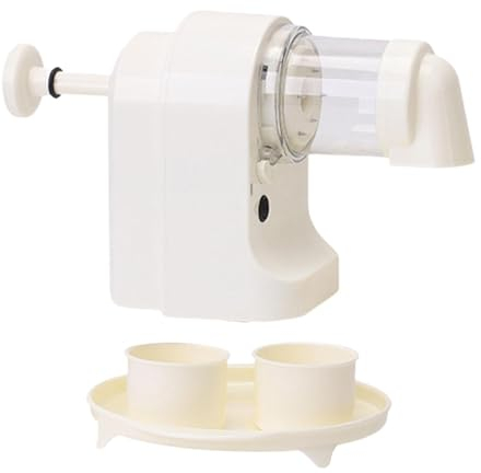 Gralara Electric Ice Crusher Easy to Use Portable Convenient Snow Cone Machine Ice Crusher Machine for Commercial and Domestic