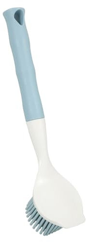 Healvian Silicone Dish Brush with Long Handle Non-stick Pot Brush for Kitchen Cleaning for Dishwashing Oil-resistant Pots