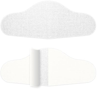 Fersenloch Schutz und Reparatur (HEEL HOLE PREVENTER von BRIT PATCH) Patches zum Einkleben. Verhindert und repariert Löcher an der Ferse. Für Sneaker und Schuhe mit Mesh-Gewebe. [Weiß, 2 Stk.]