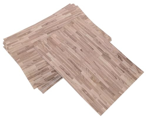 UPKOCH 12piezas Papel Tapiz Autoadhesivo para Casa de Muñecas Pegatinas para Suelo Veta de Madera Suelo para Casa de Muñecas Miniatura Escala