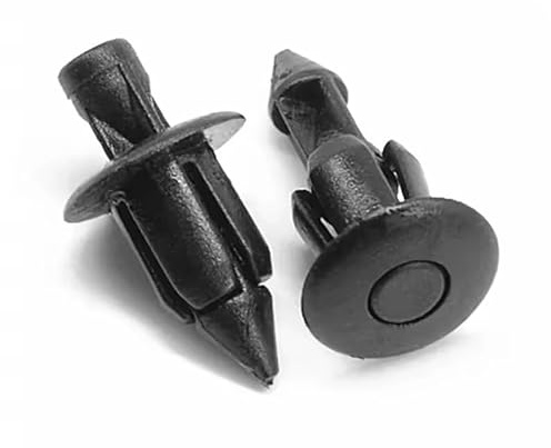 15x Clip Rivetti CARENE per Honda Compatibile Universale - Honda SH 125/150/350, CB600F Hornet, NC750 / NC750X, VFR800 / VTR1000 / FJS600 Silver Wing