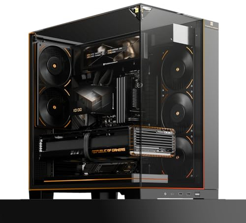 Thermalright TR A70 Vision ATX - Carcasa para Videojuegos (8 Ranuras para Ventiladores de CPU, Cierre rápido para Tarjeta gráfica Vertical con protección anticaída, Incluye Pantalla LCD de 9,16