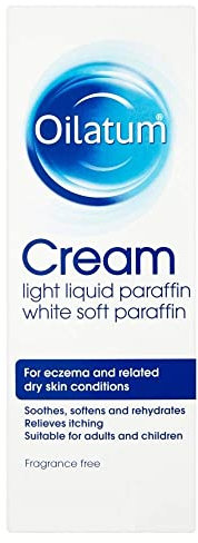 Oilatum Cream for Eczema, Psoriasis and Dry Skin Conditions, Soothing Formula for Sensitive Skin, Hydrating Relief for Itchy, Irritated Skin, 1 x 150g