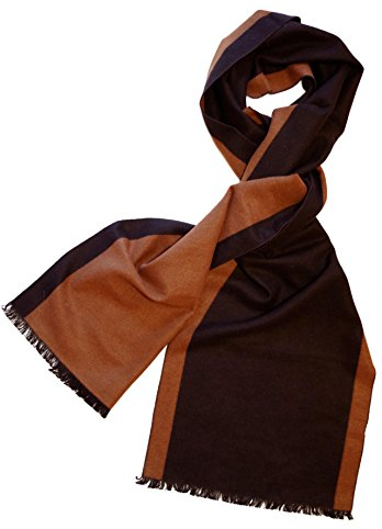 Posh Gear Damen Seiden Schal Silk Bicolor beige