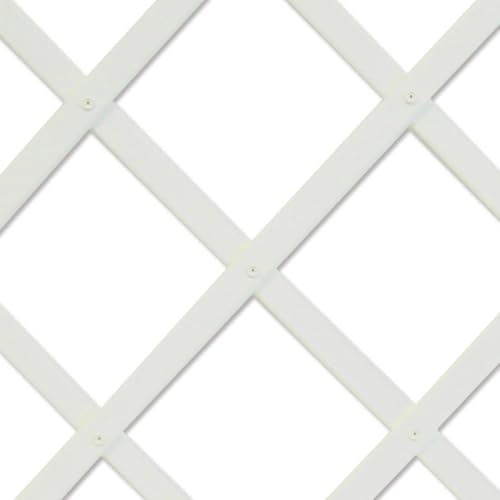 Treillis Extensible en Plastique Trelliflex 1 x 3 m - Blanc