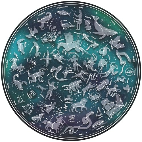 Ridley's JIG057 Map of the Stars Jigsaw Puzzle, Multicoloured, 1000 Pieces