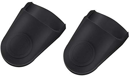 2 Pièces Embout en Caoutchouc Chapeau Protecteur Saxophone Clarinette Embout de Protection en Caoutchouc Capuchon Sax Accessoires (Noir)