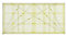 QWORK® 15 x 30 cm Lineal Nähen mit Winkelanzeigen, Präzises Nählineal zum Quilten, Nähen und Patchworken