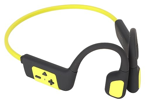 Bone Conduction Headphones, 32GB Open Ear Wireless Sports Headphones, 20HZ-2000HZ IPX8 Waterproof Sweatproof Running Headphones, 6H Playtime, Magnetic Charging, for Biking,