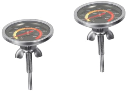 Alipis 2stücke Oven Thermometer Digitales Grillthermometer Für Präzise Temperaturmessung Im Haushalt Für Backen Grillen Und Bbq Bis Hochtemperaturbeständig Und Praktisch