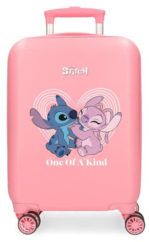 Disney Valise Rigide pour Enfant avec Fermeture à Combinaison latérale 4 Roues Bagage à Main fabriquée en ABS, Un matériau Rigide et léger., One of A Kind, Valigia da cabina, Valise Cabine