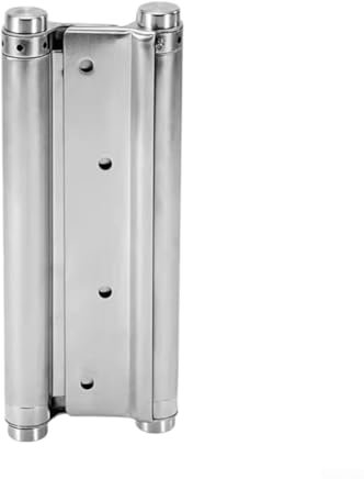 Heavy Duty Double Action Stainless Steel Spring Hinges, Double Spring Hinge, 2-Way Door Hinge Automatic Closing for Saloon Cafe Bar Counter Kitchen(8inch)