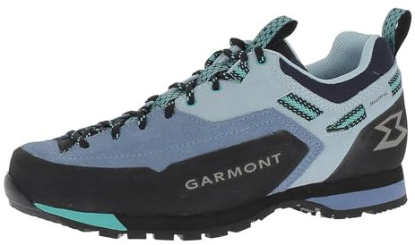 GARMONT Dragontail LT Evo WMS leichte und trotzdem stabile Damen Zustiegsschuhe mit Mesh Innenfutter und griffiger Laufsohle | Klettersteigschuhe | Trekkingschuhe Corydalis Blue EU 39,5