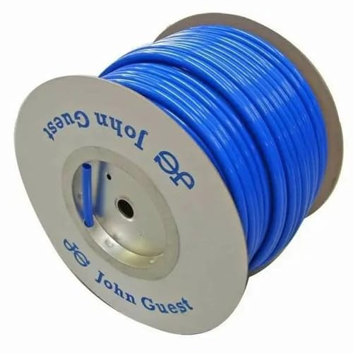 John Guest 12mm LLDPE Tubing – Blue – 20 Metre Length | Flexible Polyethylene Pipe for Water Systems, Perfect for Motorhome, Caravan and Camping