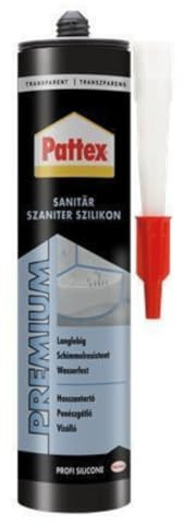 Silikon Dichtstoff Transparent – Schimmelresistent, Wasserfest & Geruchsarm – Neutralvernetzend für Bad, Küche, Bau – Innen & Außen (1 x 280ml)
