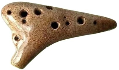Ocarina Professionale A 12 Fori Per Adulti Strumento Per Principianti Con Tono SF(Green)
